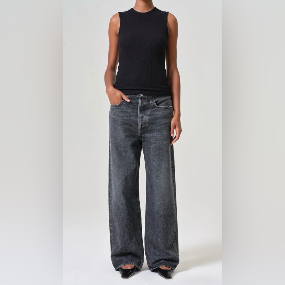 AGOLDE Low Slung Baggy Jean in Ditch